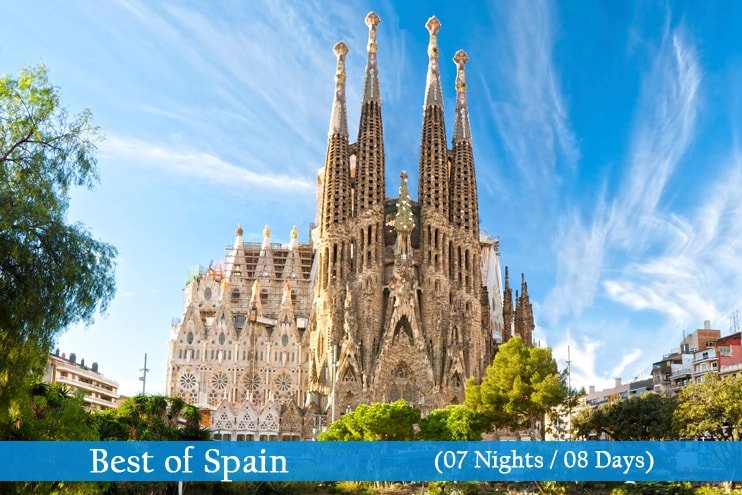 Spain Tour Packages From India