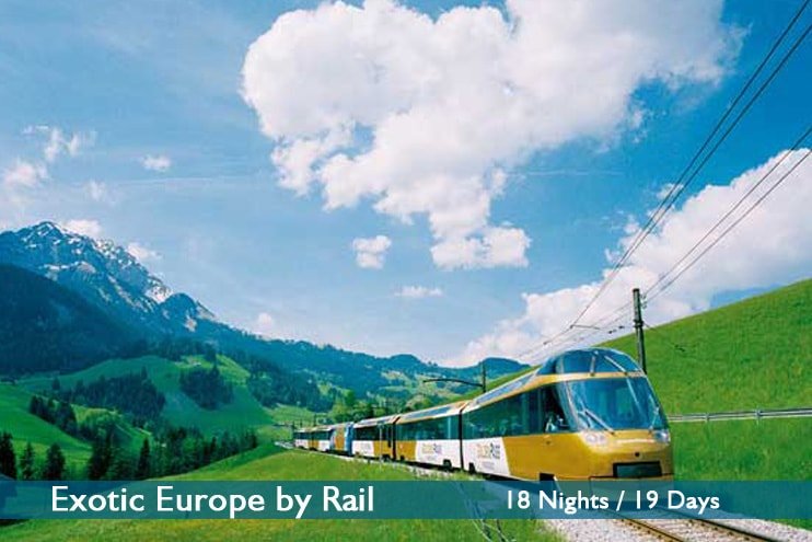 Luxury Europe Rail Tour Packages