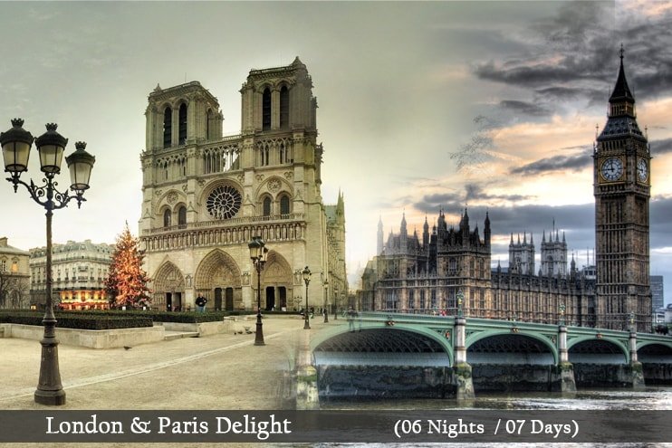 London And Paris Tour Packages From India